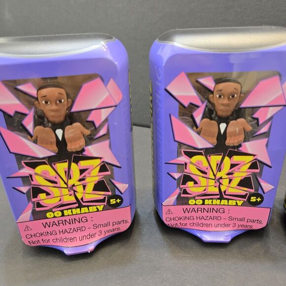 NEW~LOT of 5 ScreenBreakZ Collectible Khaby Figures~2 Go~Classic~Golden OO~Tac - Picture 8 of 11